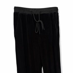 black velvet wide leg pants 🖤